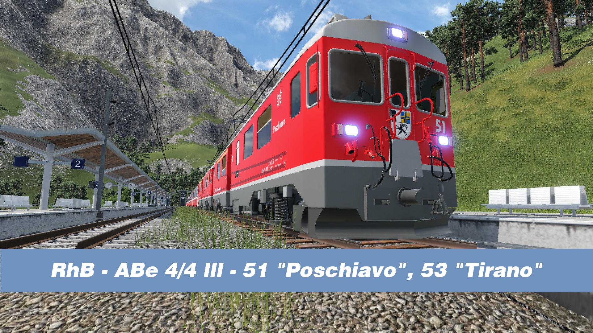 RhB ABe 4/4 III - 51 
