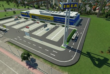 IKEA als Bushaltestelle und Cargo-Station