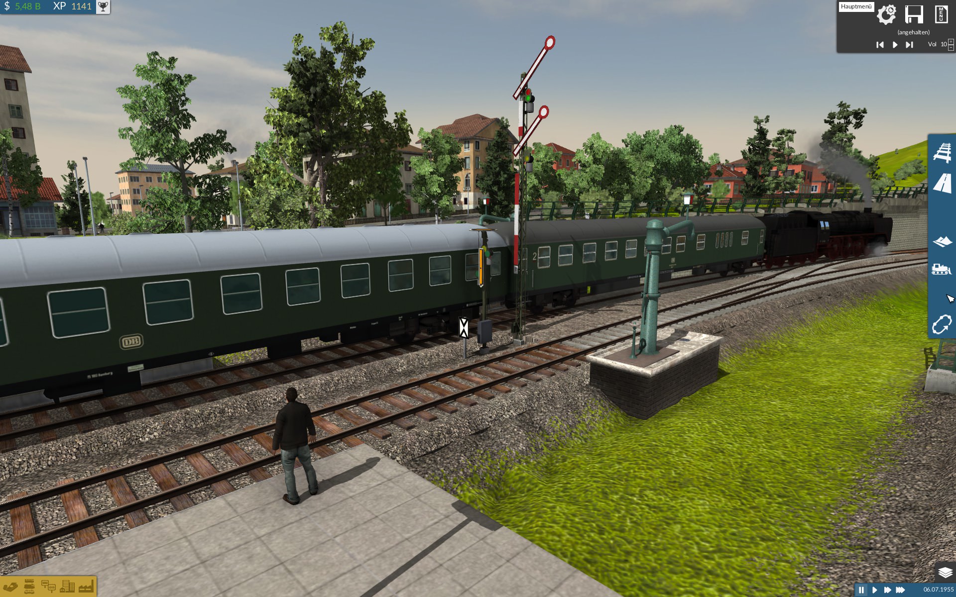 An der Stecke und im Hbf Nördlingen