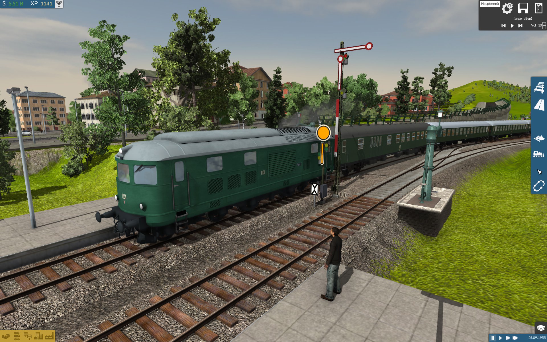 An der Stecke und im Hbf Nördlingen