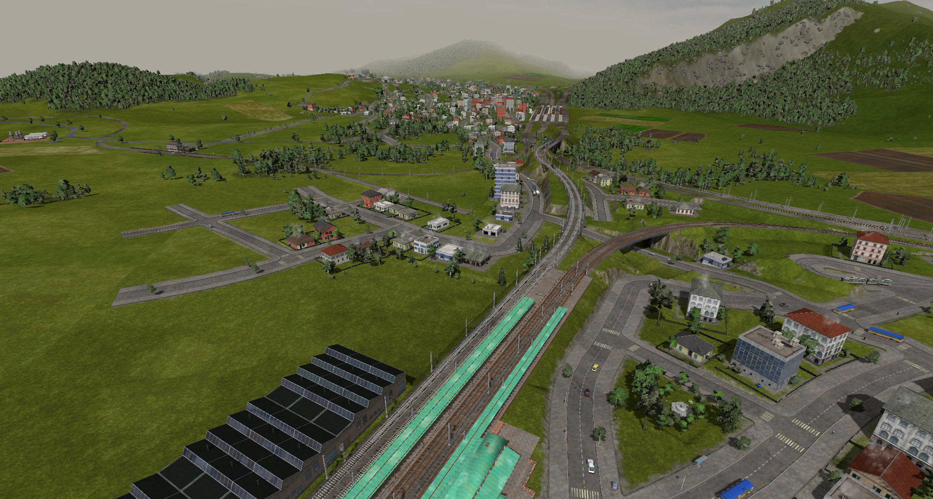 Blick auf Kefikon in den 90ern.