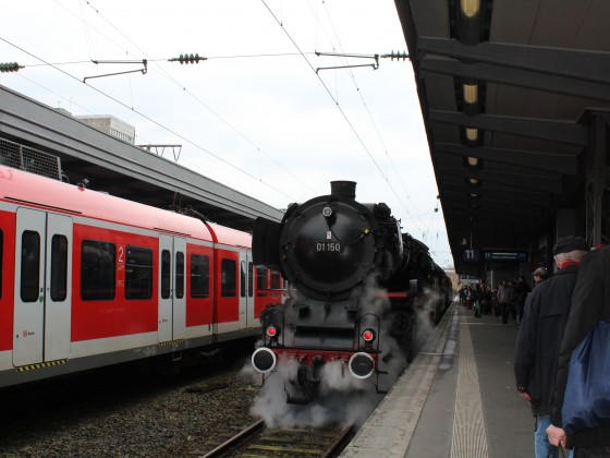 Baureihe 01 am Essen HBF