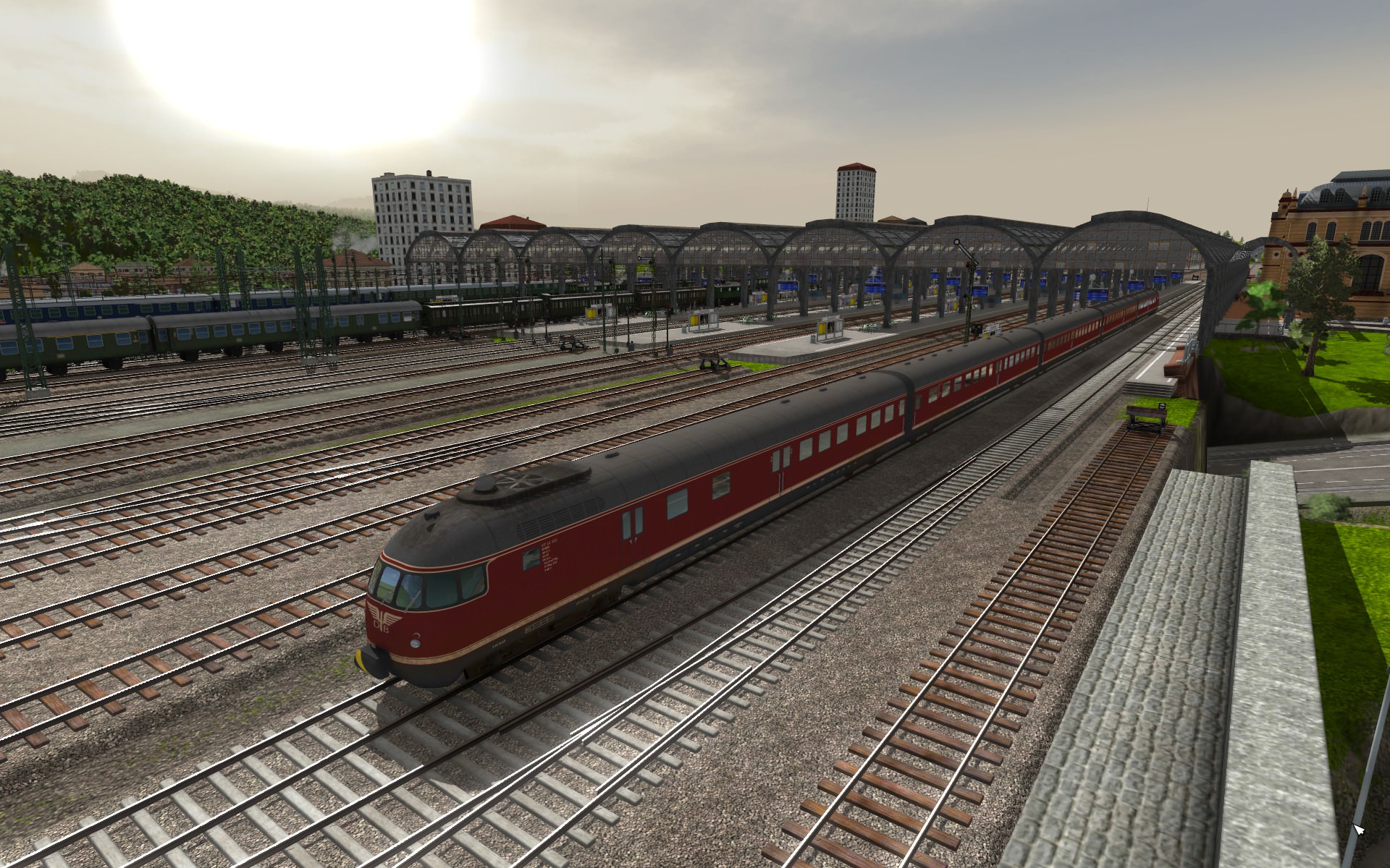 Bad Wörishofen: Bahnhofseinfahrt Ost