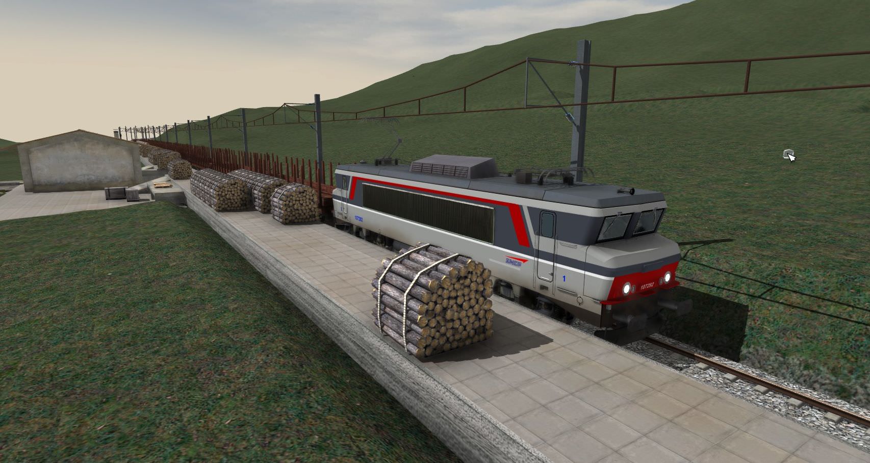 BB7292 in the "Multiservice" livery