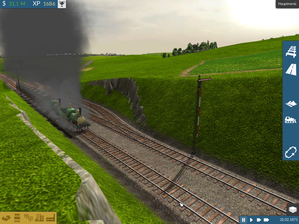 Ölzug auf dem Weg zur Rafinerie