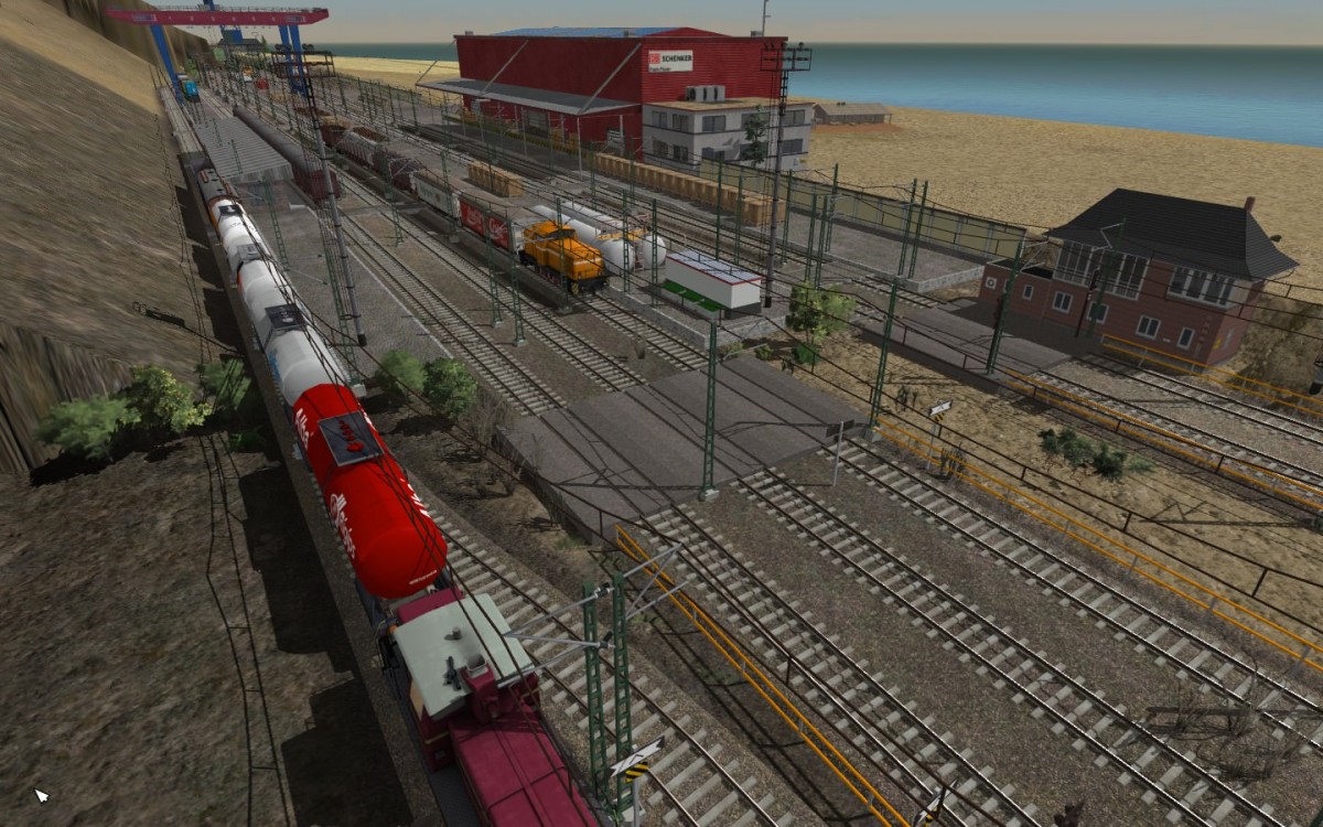 Güterbahnhof auf Havanna