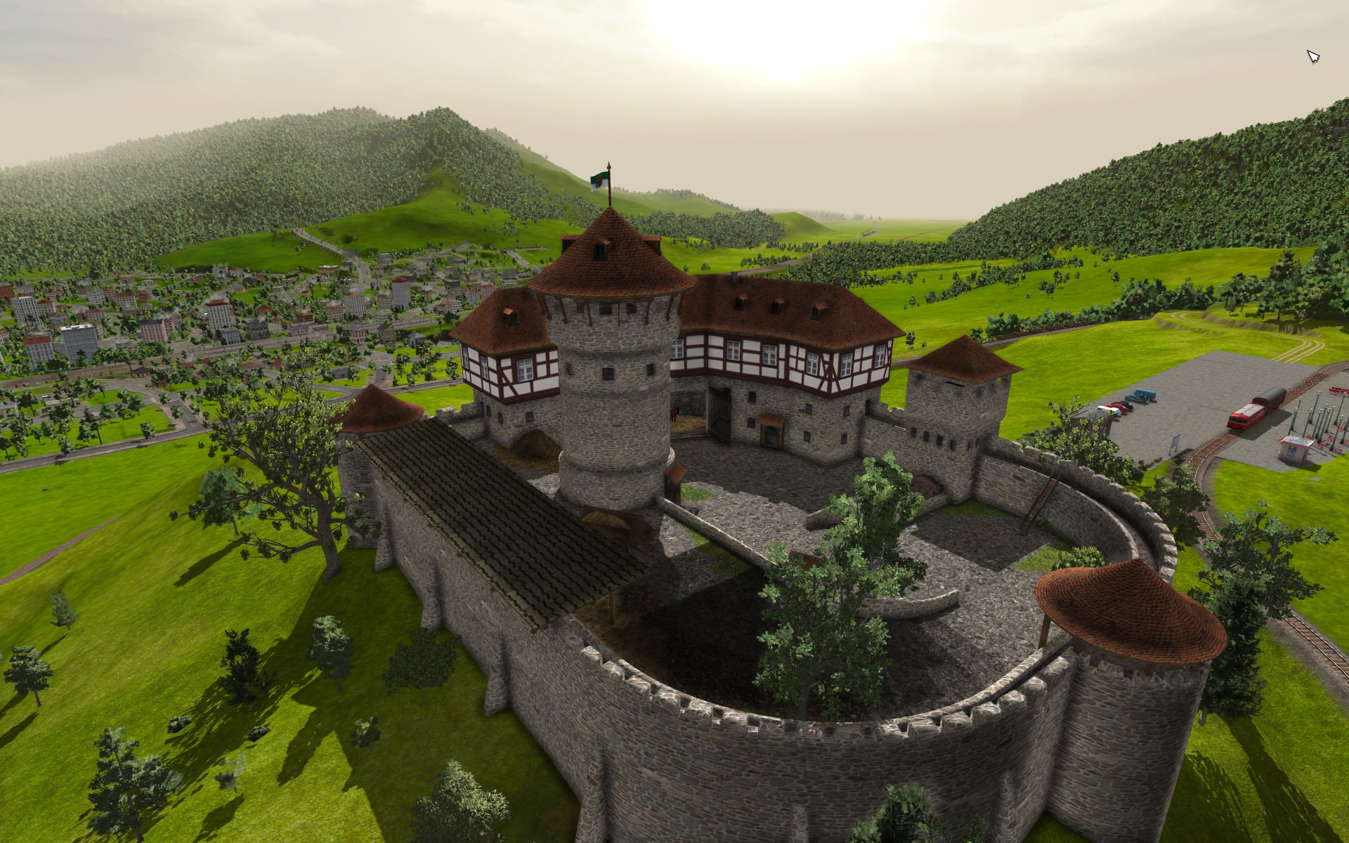 Gebirgsbahn: 4. Burg Katzenstein