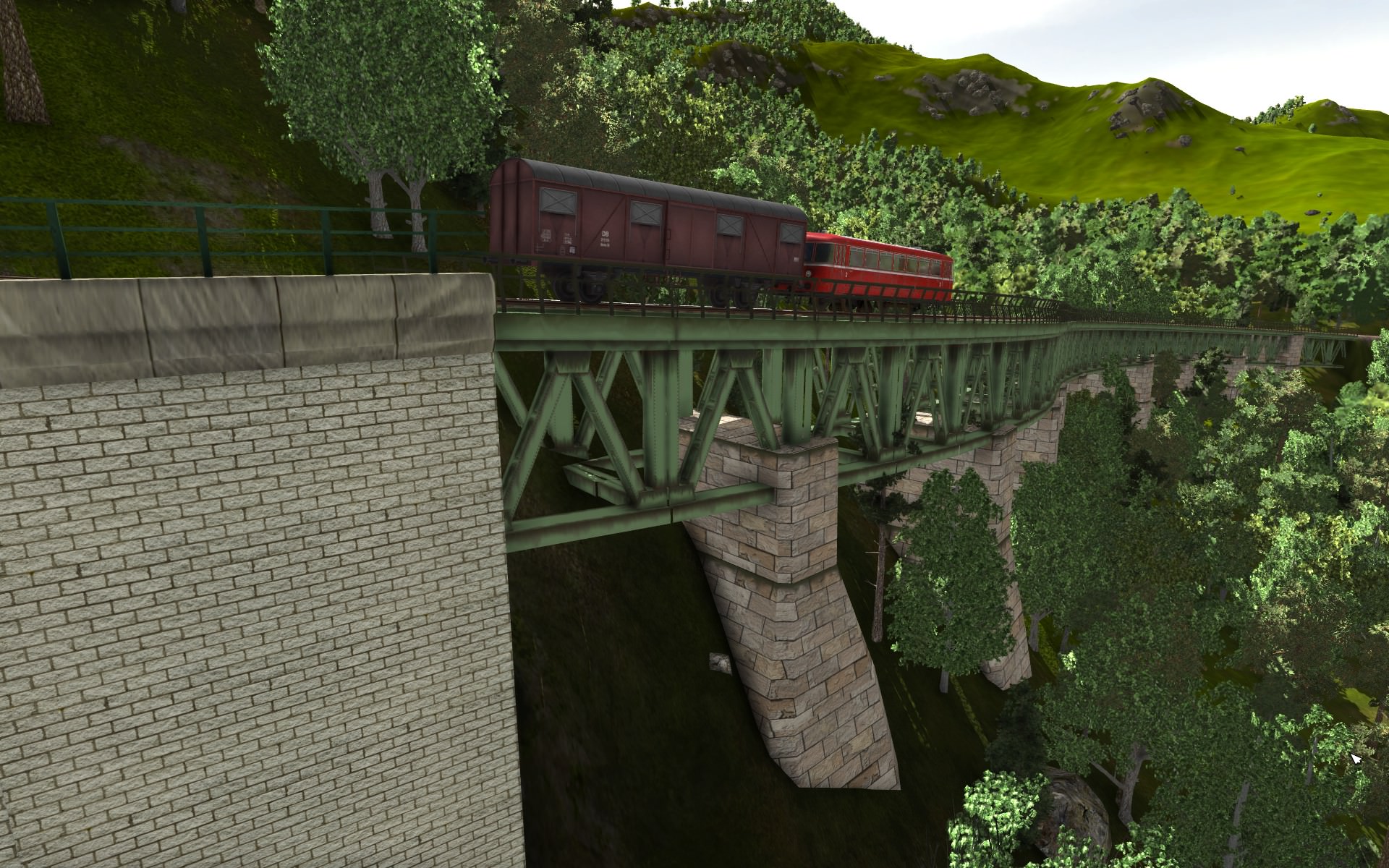 Gebirgsbahn: 7. Im Gebirge