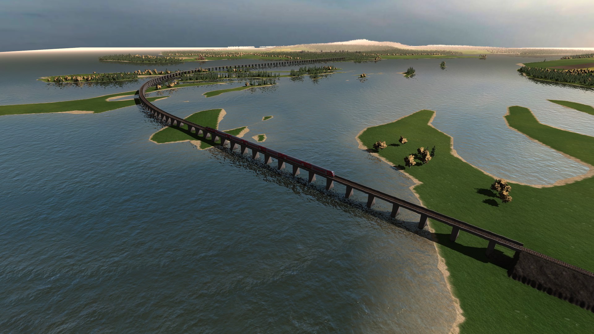 Brücke übers Delta