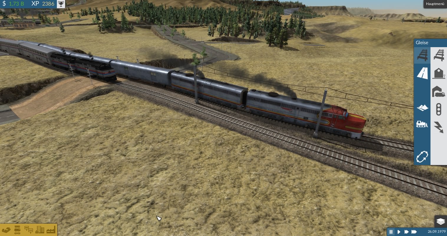 Santa FE vers Amtrak