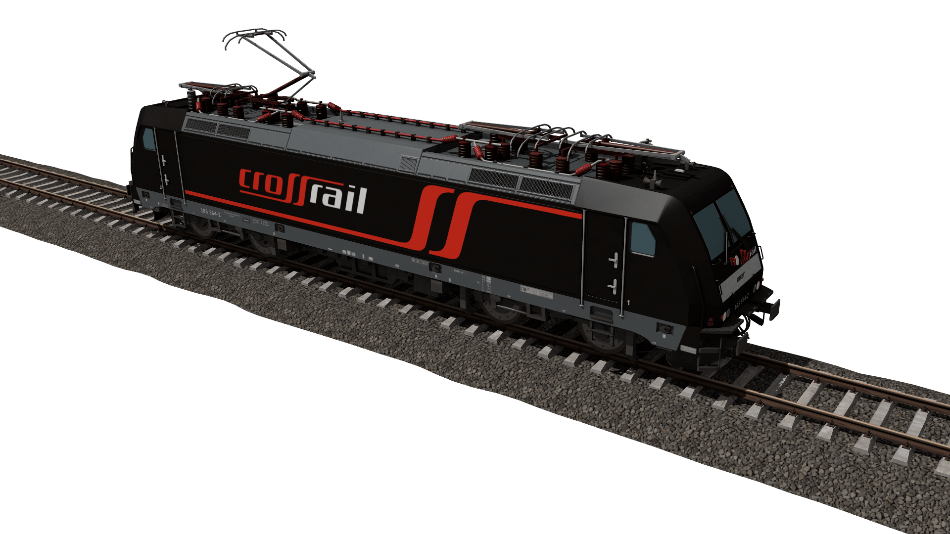 BR 185.2 Crossrail Schwarz