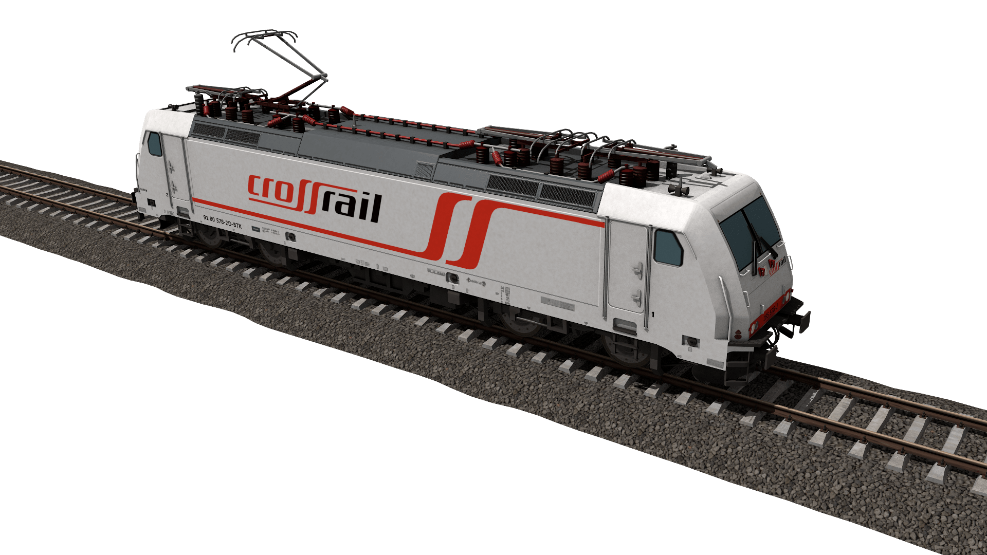 BR 185.2 Crossrail weiss