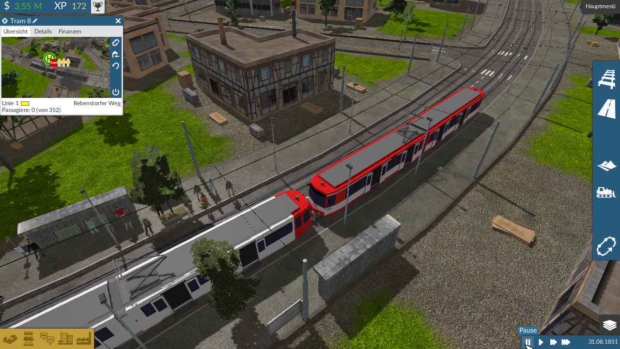 B Wagen an dem Rebenstarfer Weg