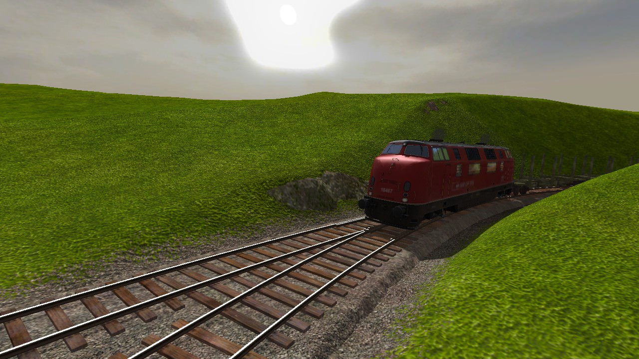 V 200 Kämpft sich den Berg hoch