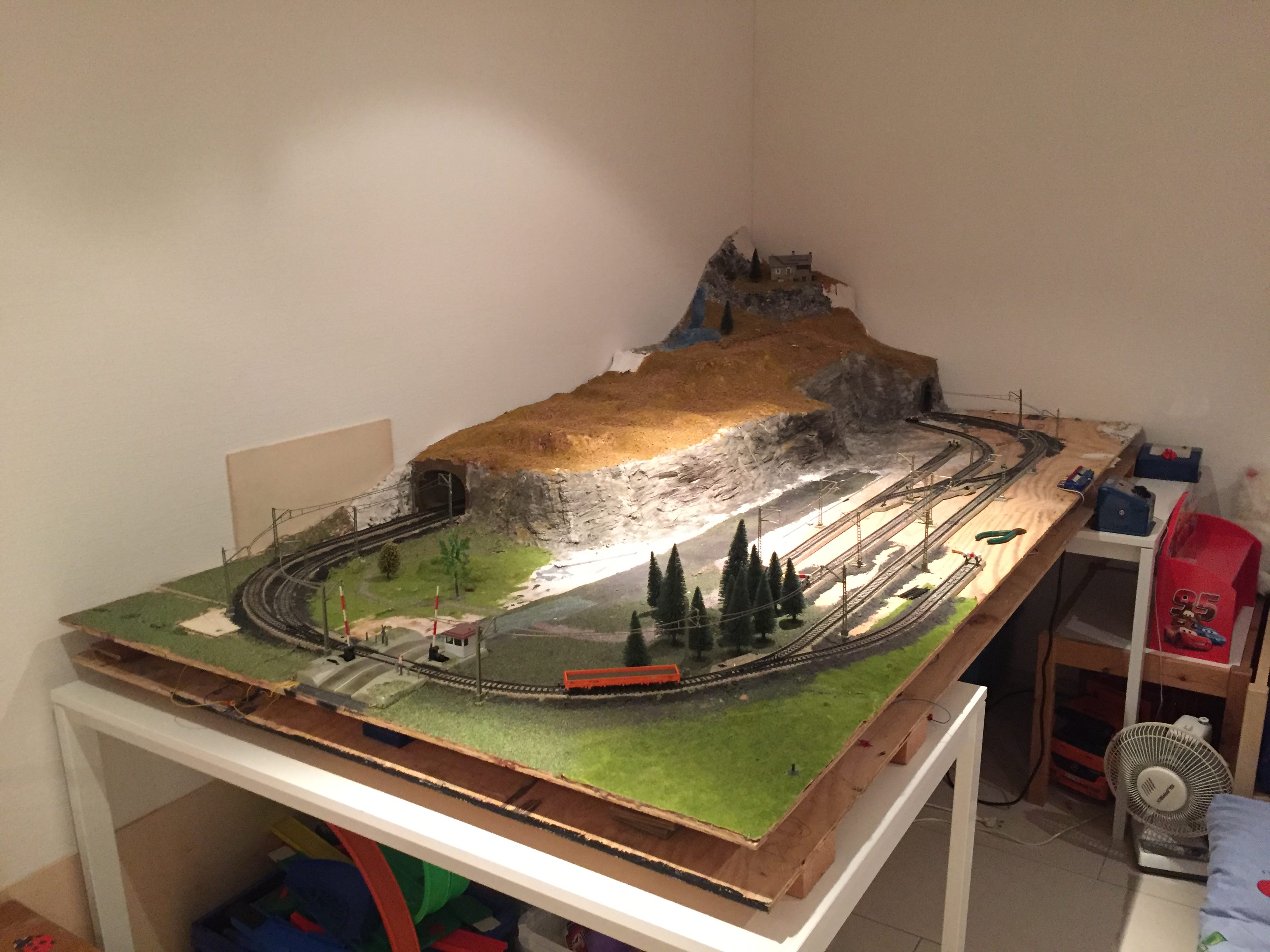 Kleine Modellbahn, Märklin h0 analog