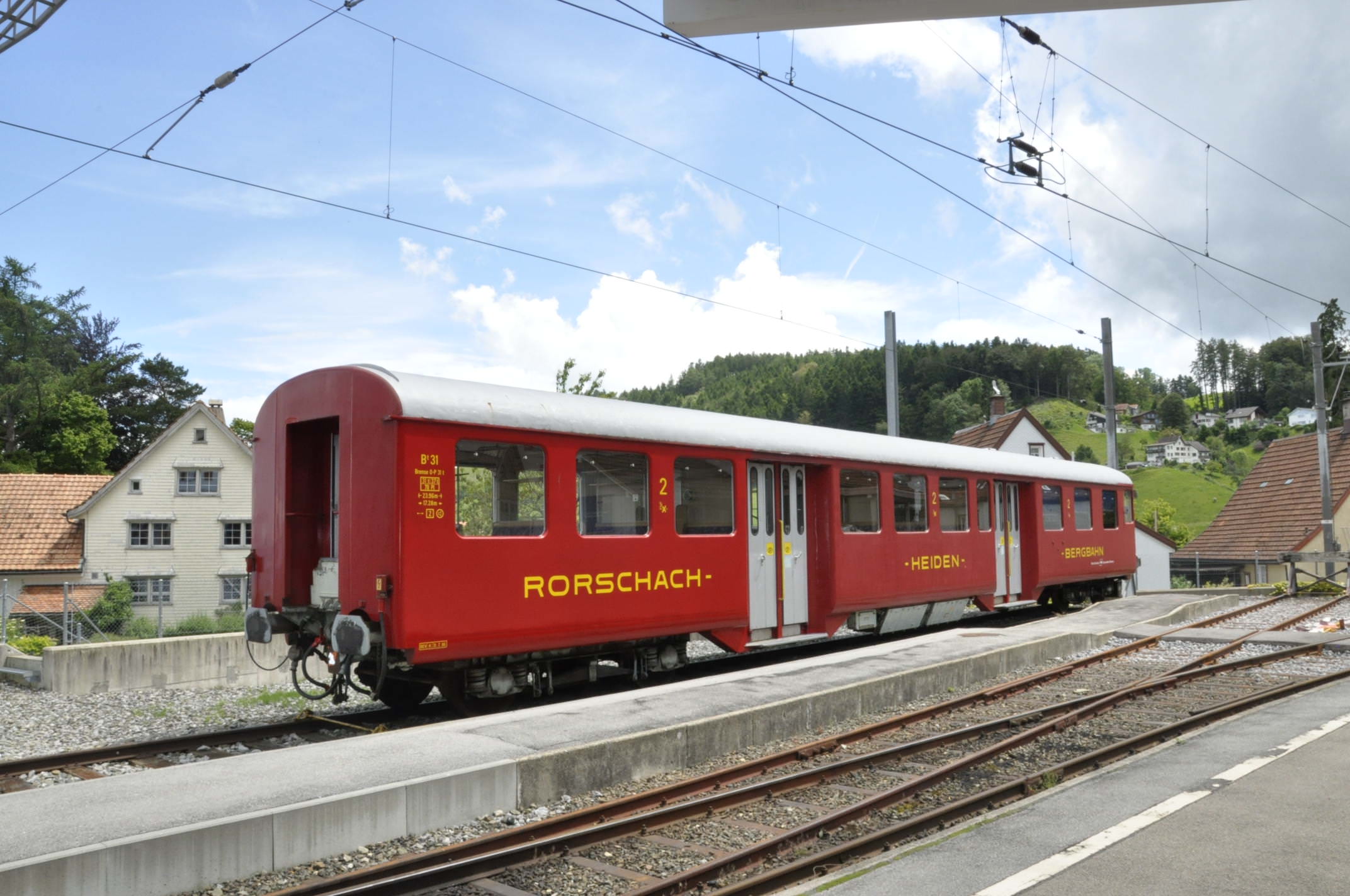 BT 31 der  Rorschach-Heiden Bergbahn I
