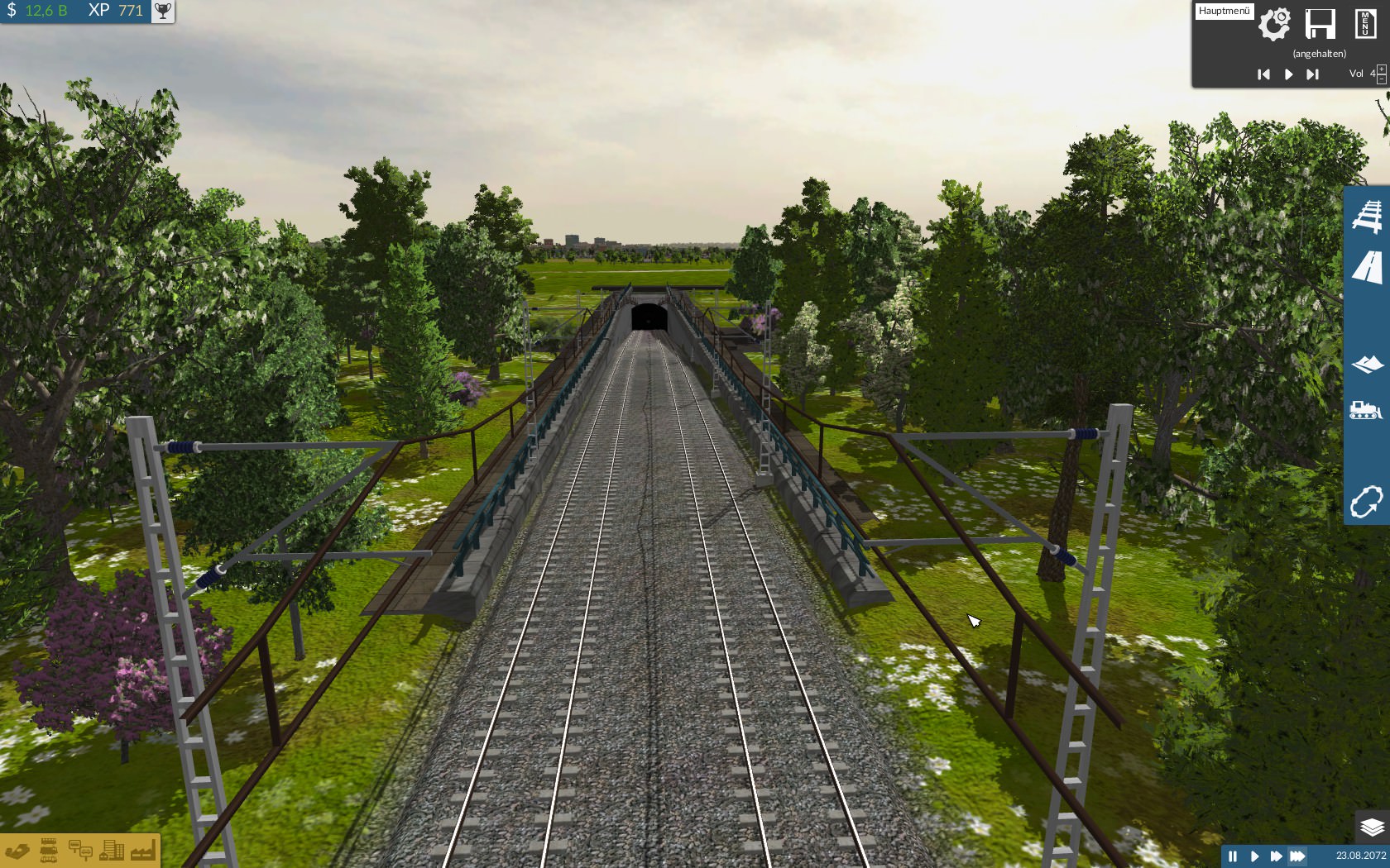 Einfahrt S-Bahn Tunnel