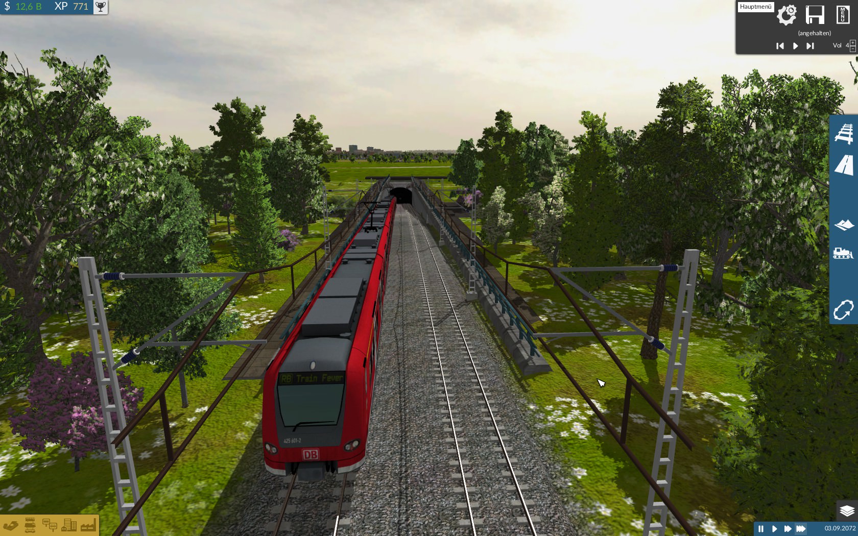 Einfahrt S-Bahn Tunnel