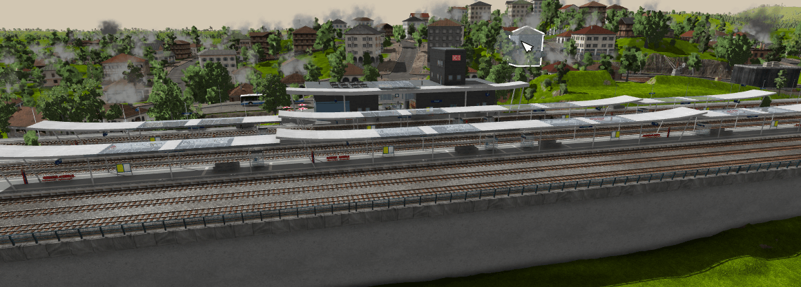 Bahnhof Olten auf der Nordwestschweizer Karte.