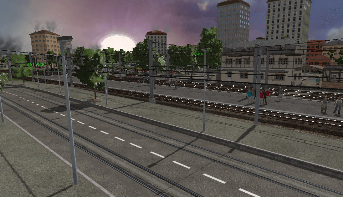 Mitten in der Stadt am alten HBF