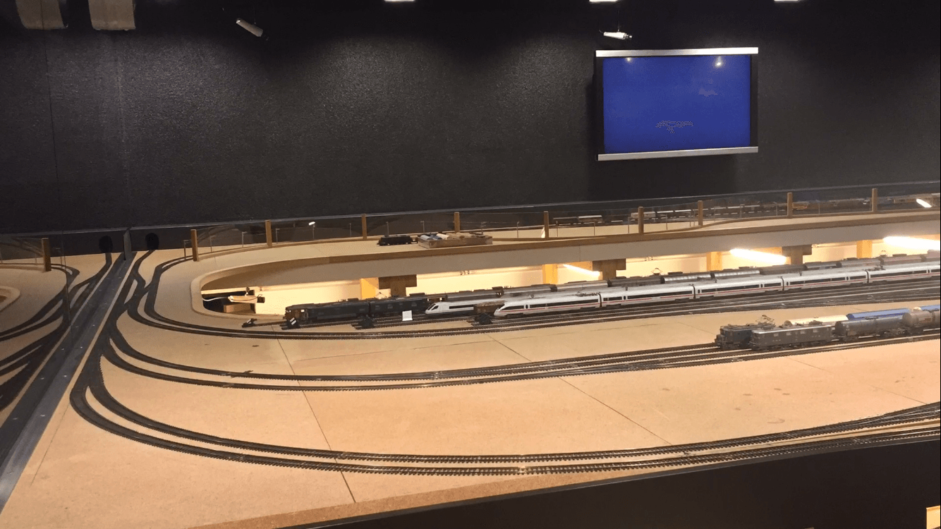 Schattenbahnhof der Kaeserbergbahn Freiburg (CH)