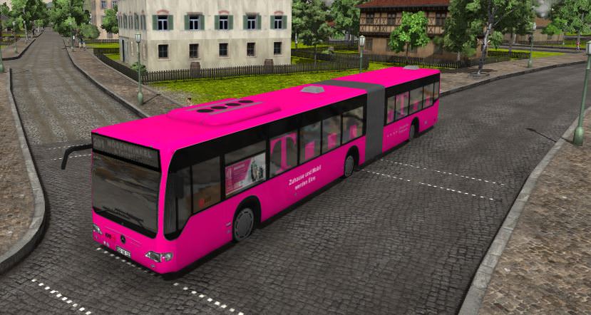 Testphase der neuen Citaro Telekombusse