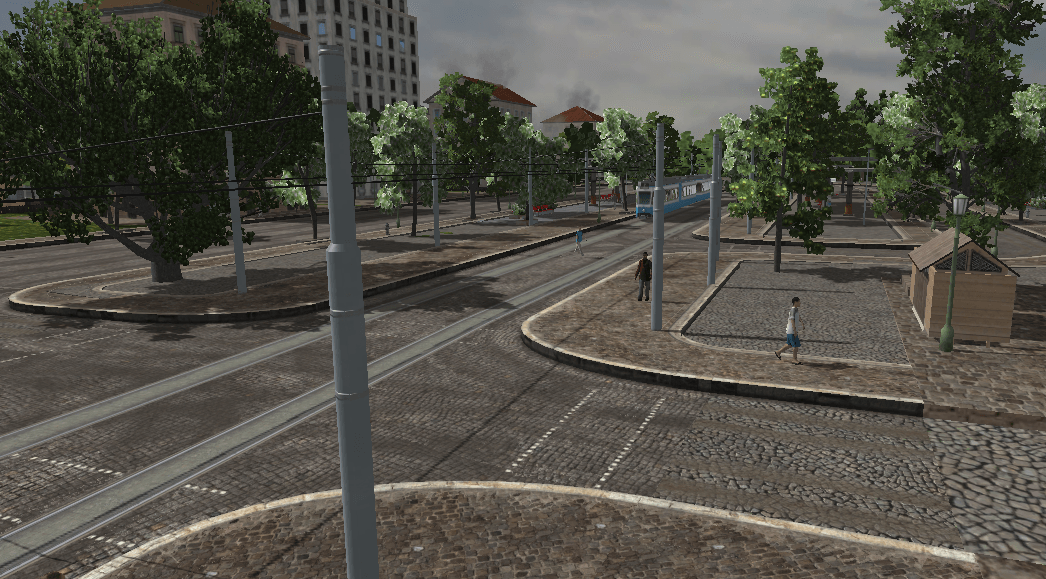 Am S-Bahnhof