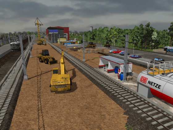 Ausbau des Güterbahnhofs