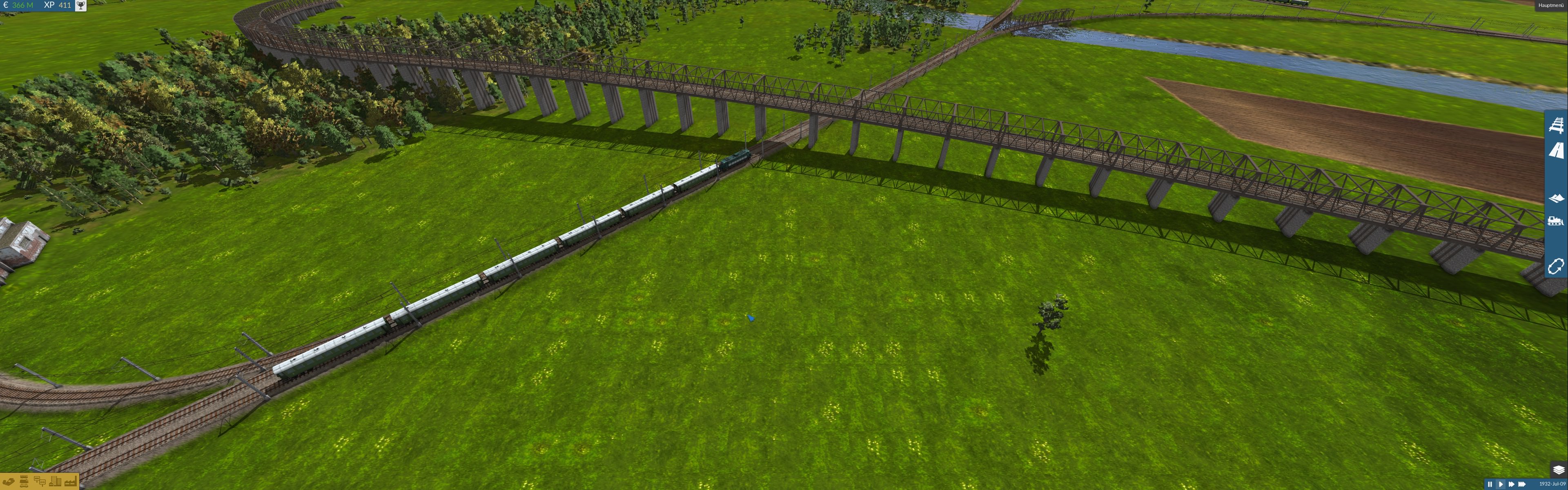 Versuch eine Schnellbahntrasse
