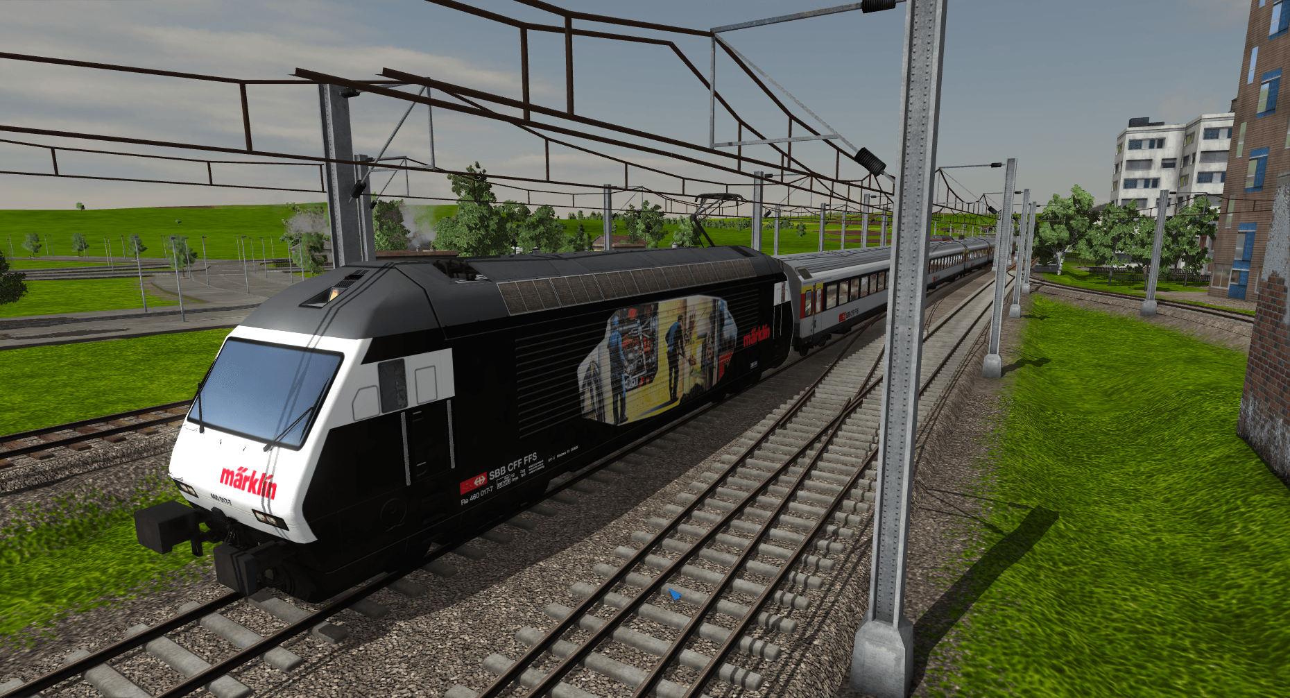 SSB RE 460 Heizerlok