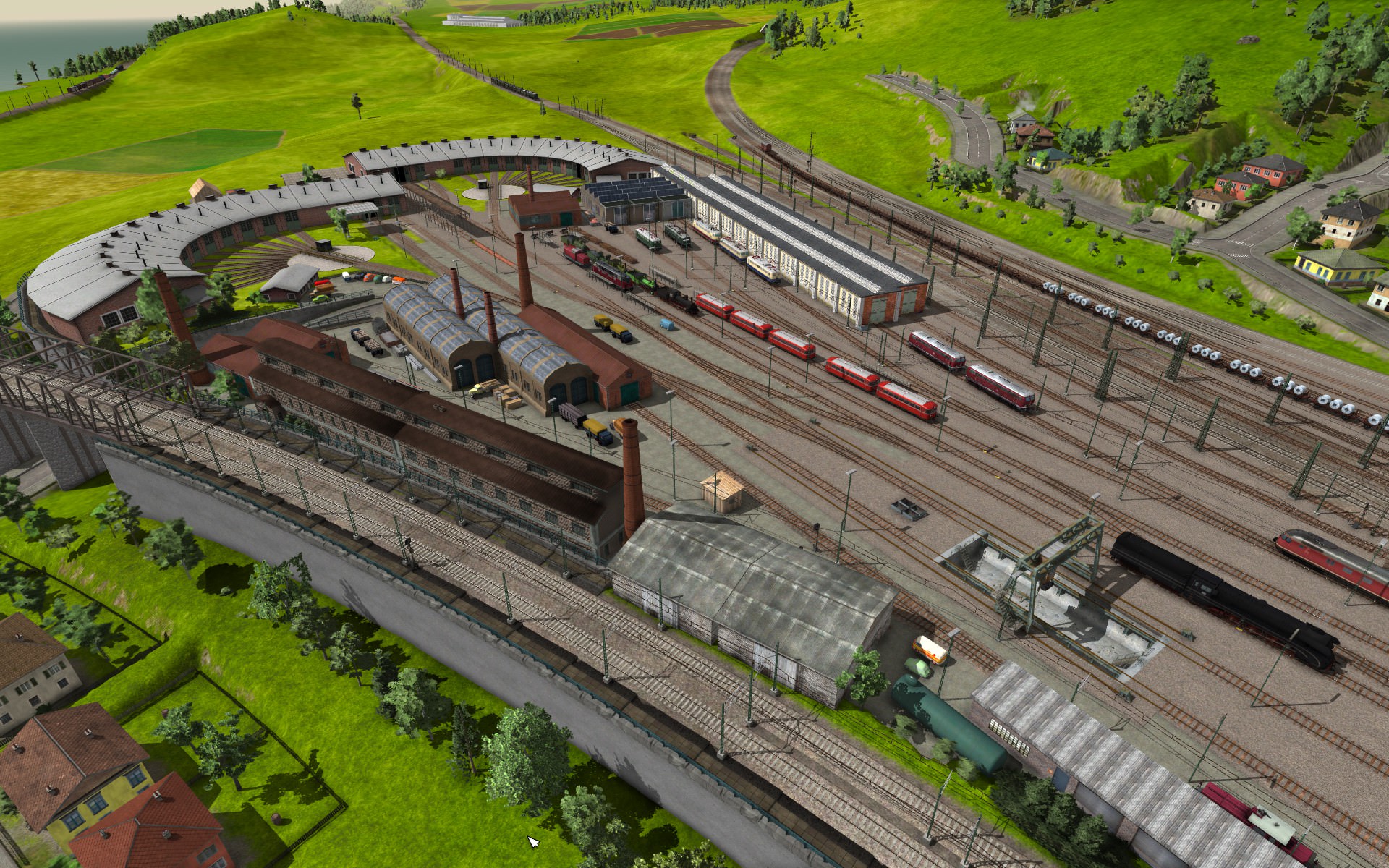 Bad Wörishofen: Bahnbetriebswerk 1965