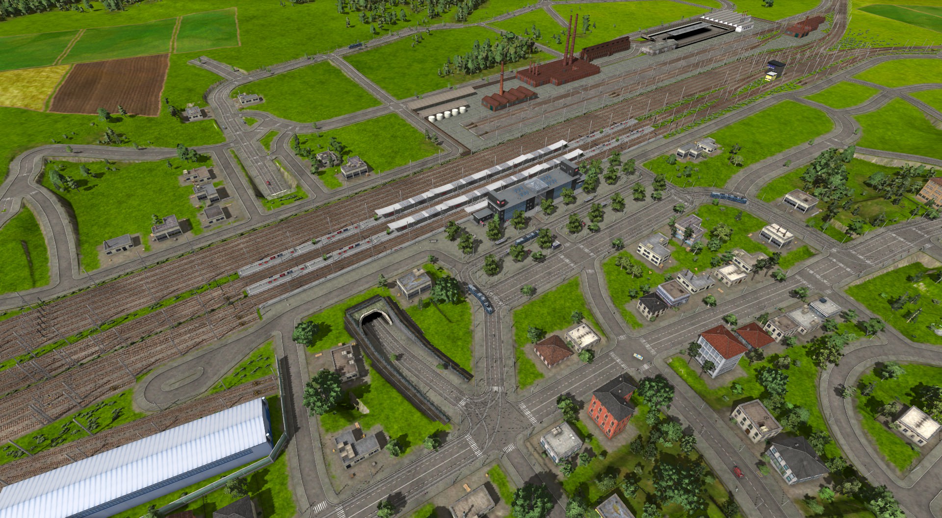 Hauptbahnhof der Hrvatske željeznice