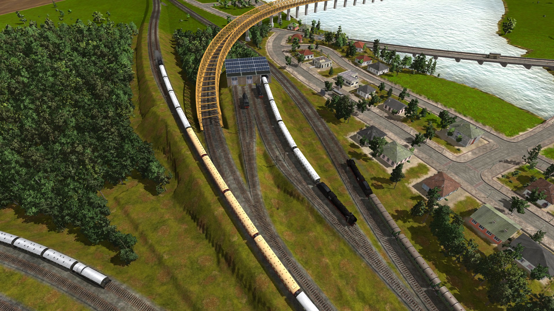 Die Ersten Fernverkehrszüge rollen und die Depots füllen sich.