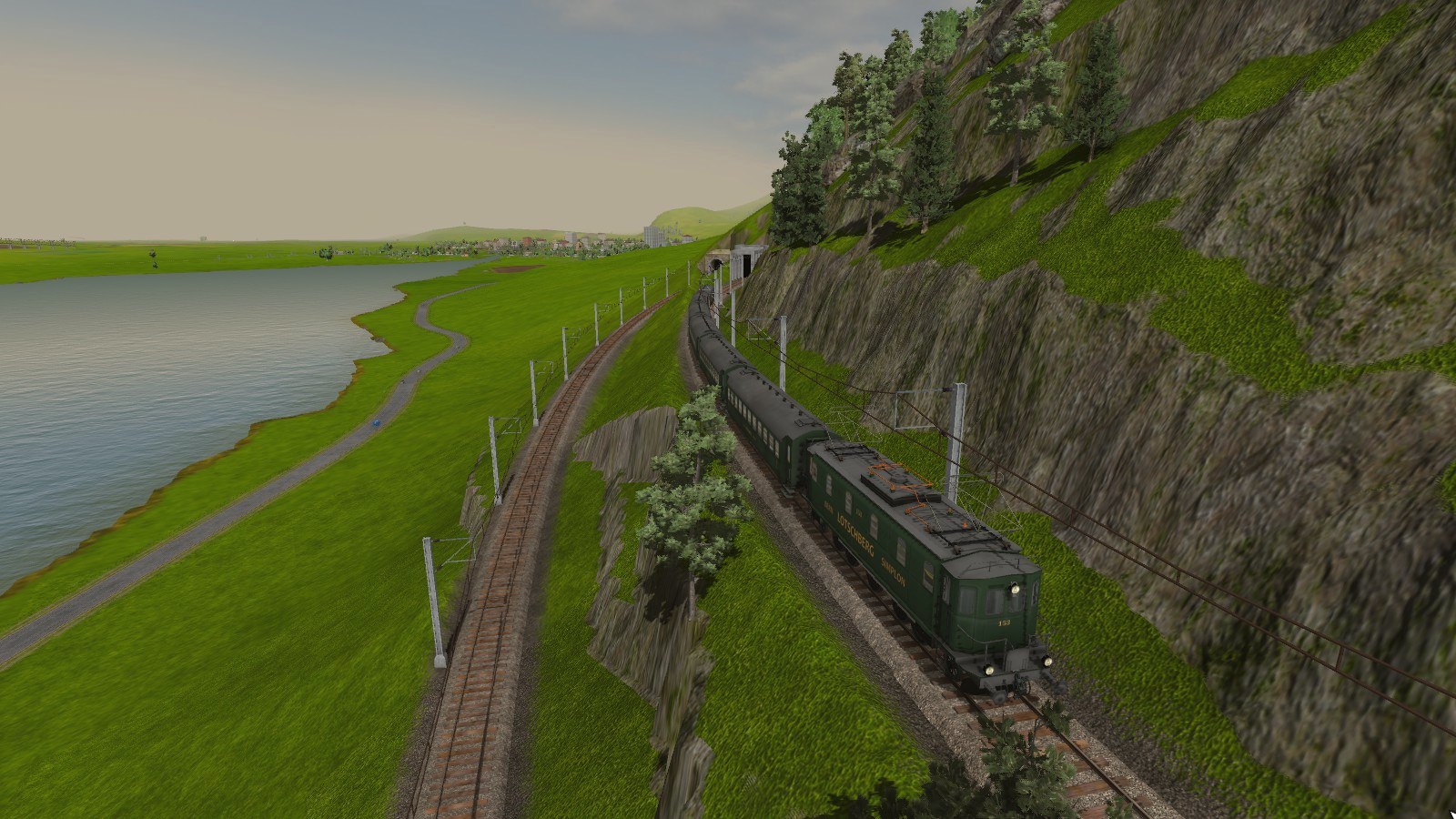 Die BLS in ihrer Umgebung