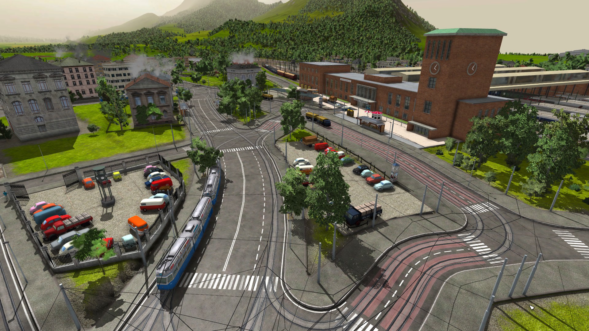 Nördlingen: Hauptbahnhof Stadtseite