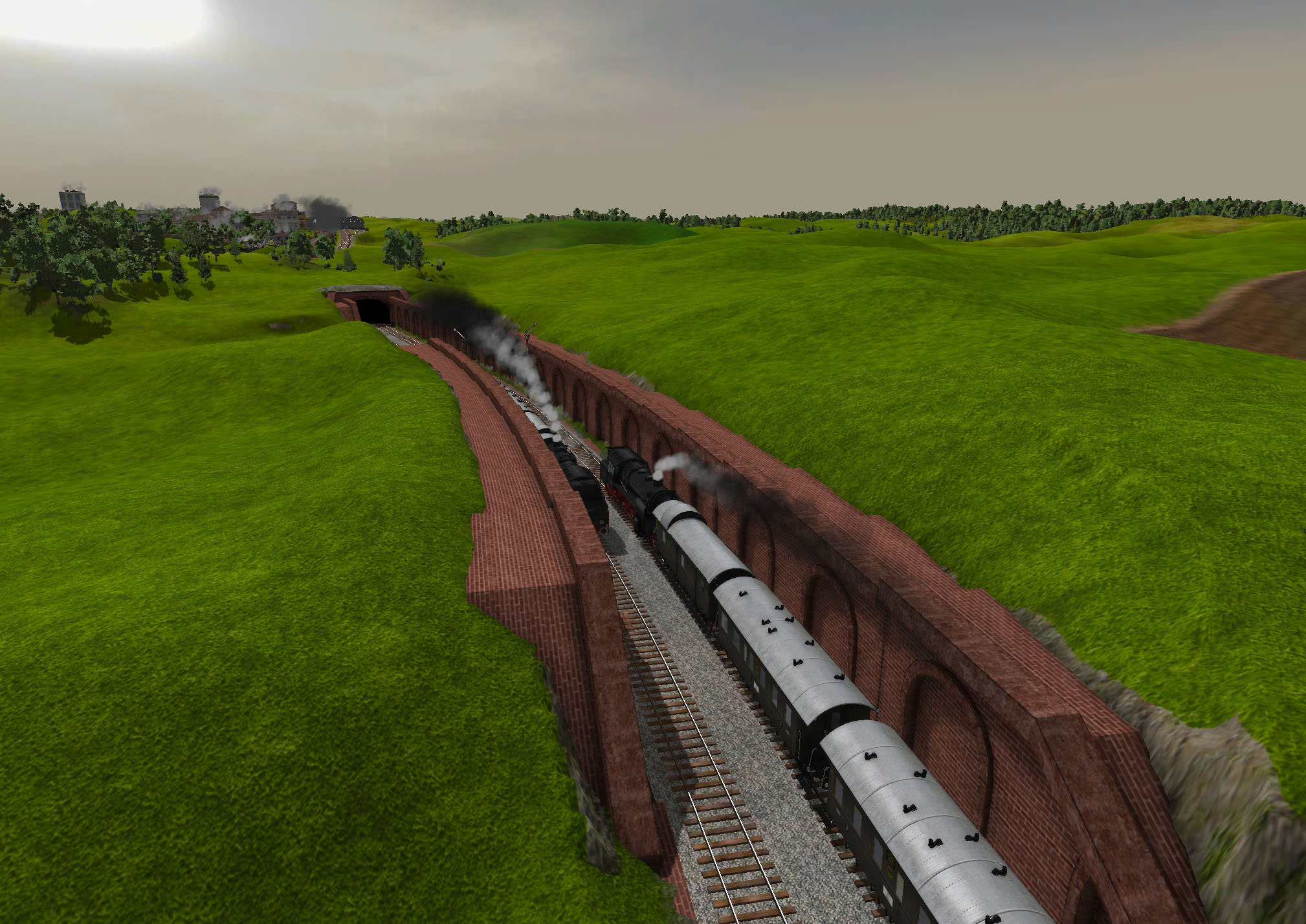 Tunel Einfahrt