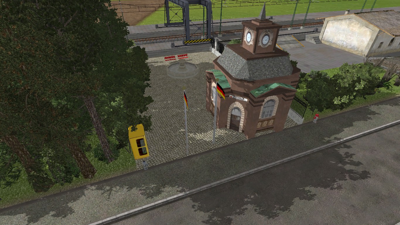 Güterbahnhof aus einem alten Savegame