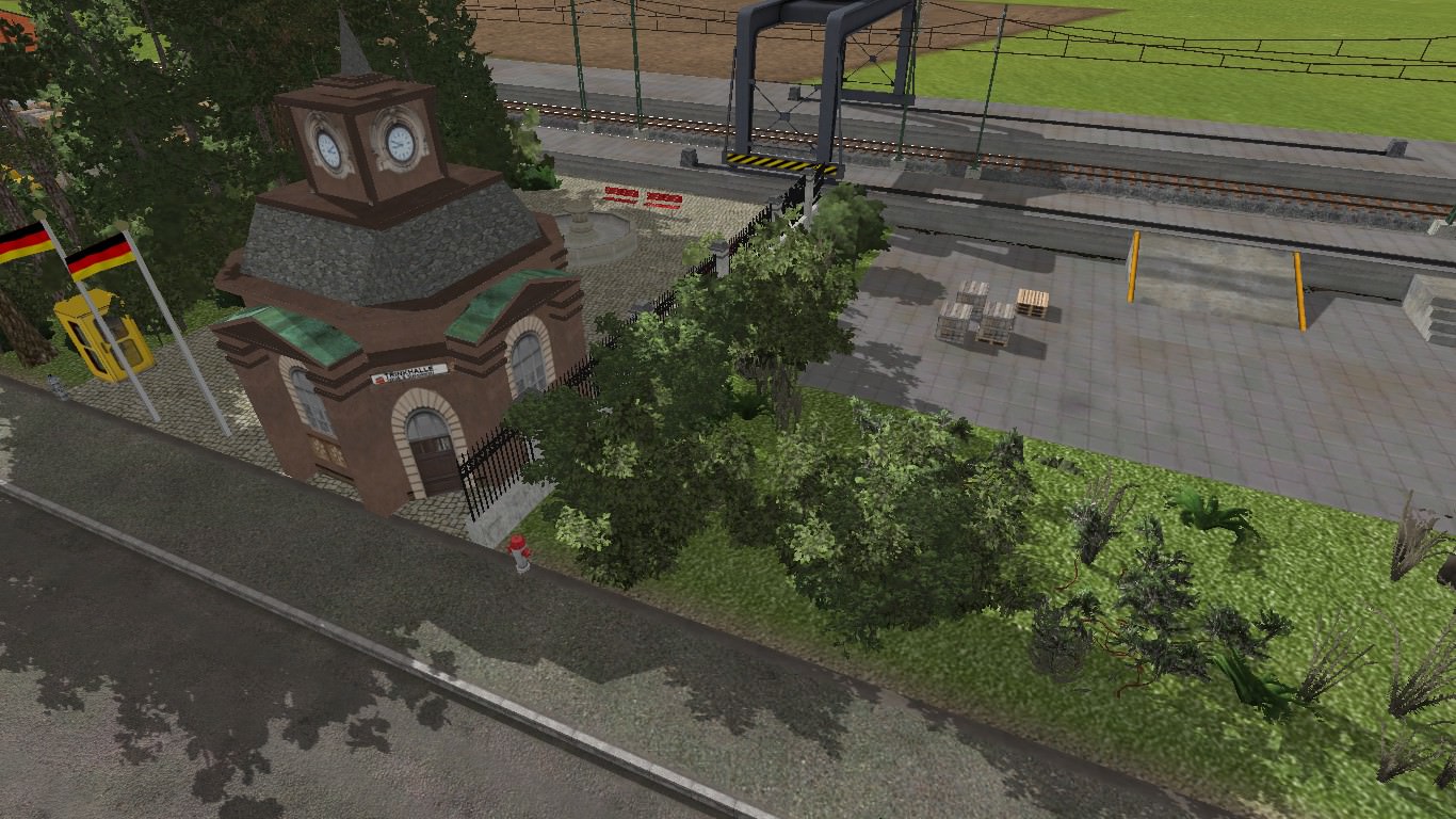 Güterbahnhof aus einem alten Savegame