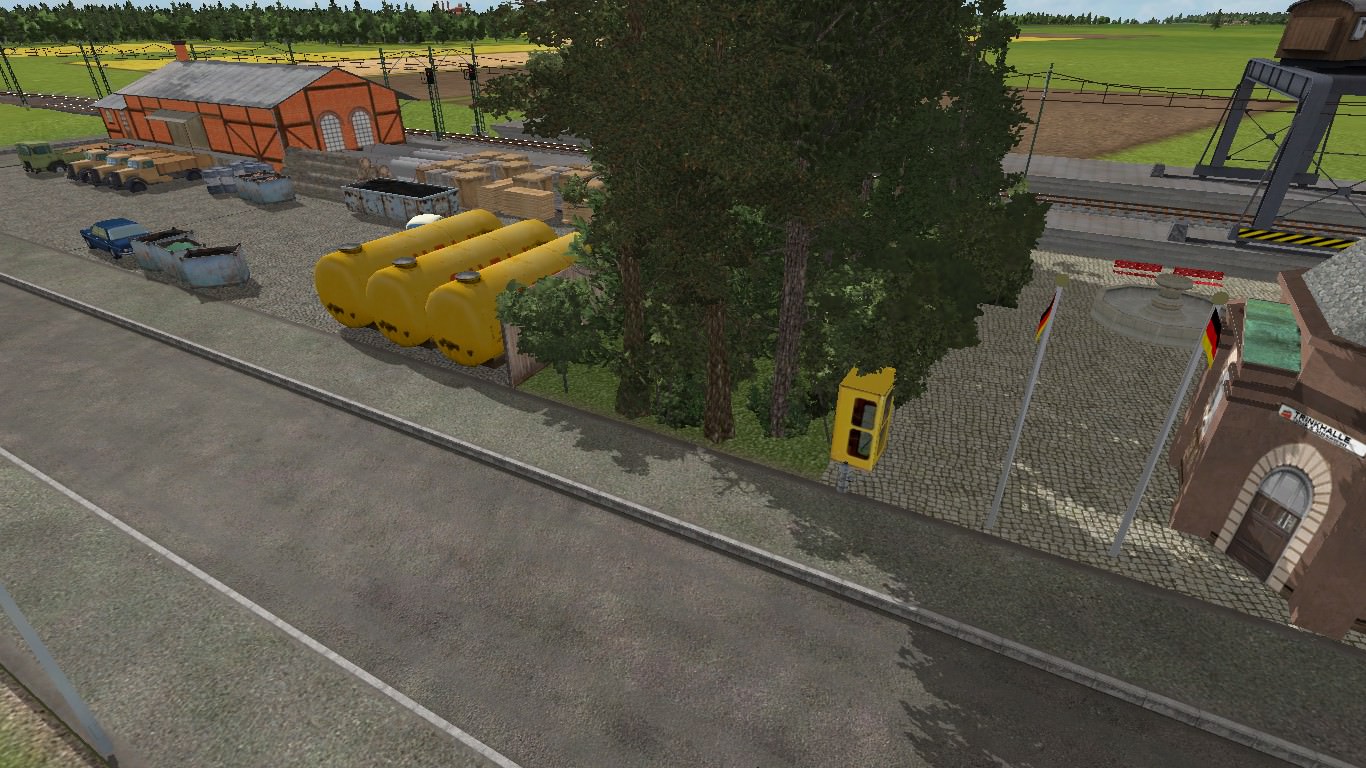 Güterbahnhof aus einem alten Savegame