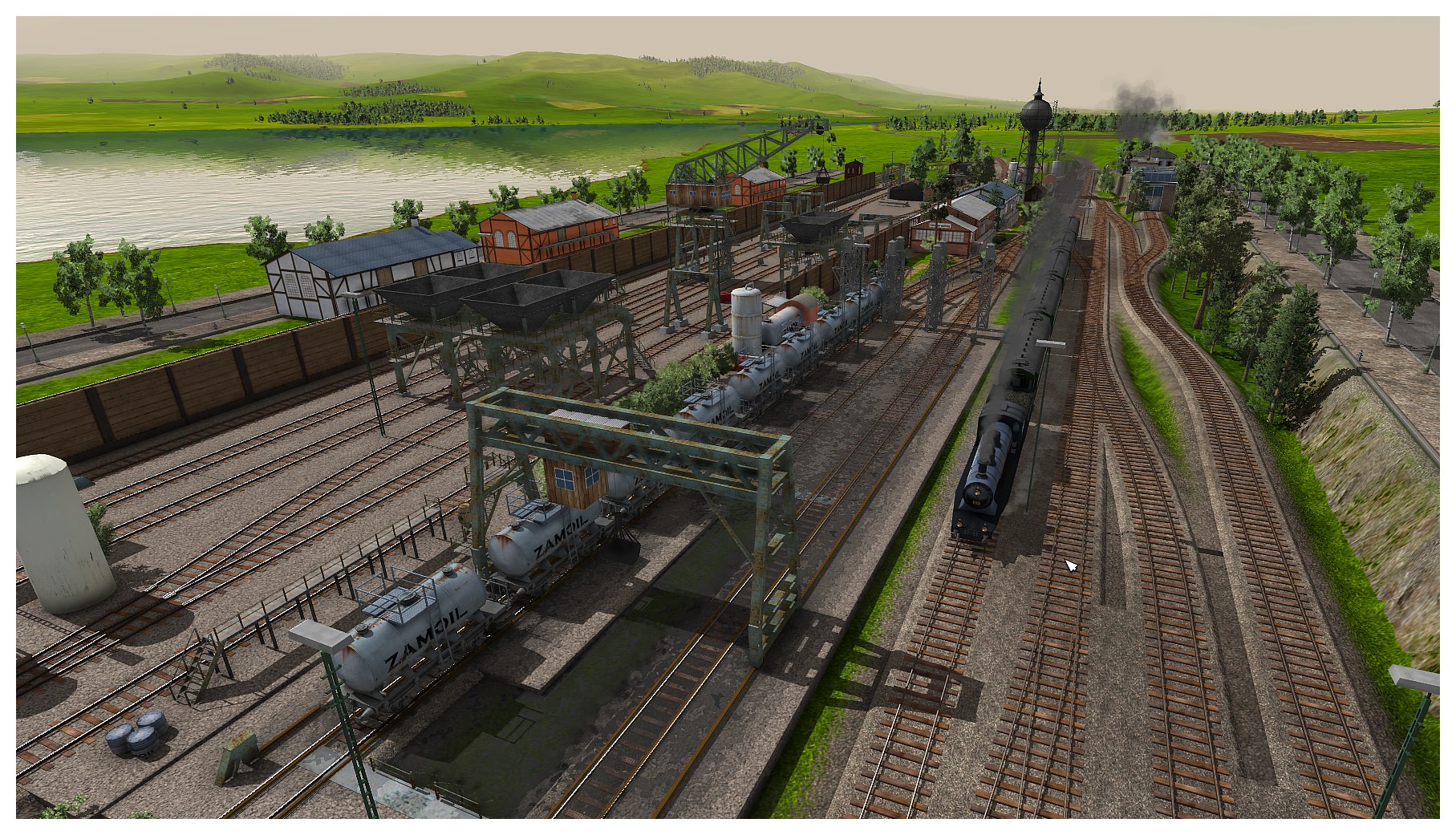 Bahngelände