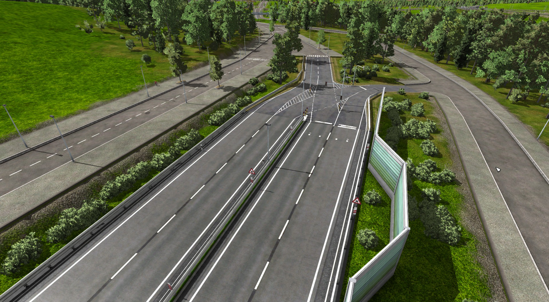 Autobahnende 1