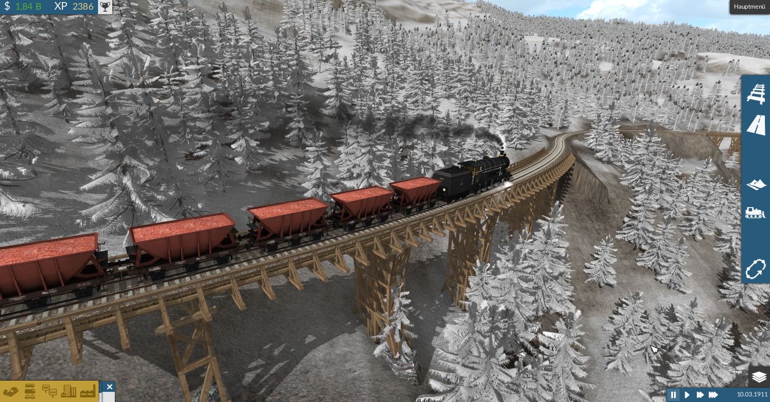 die neuen Erzwagen  im DLC