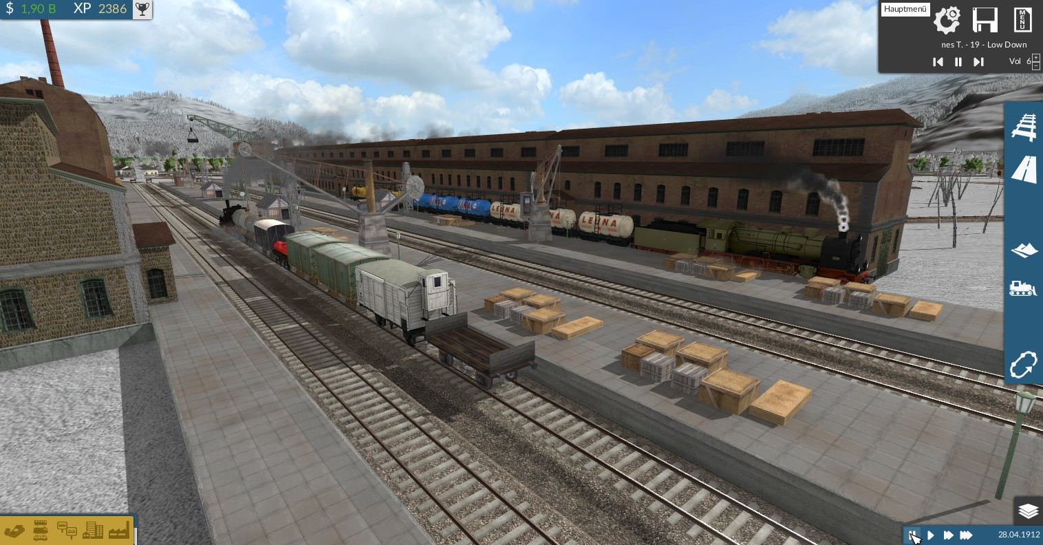 neue Wagen für die Farbfabrik