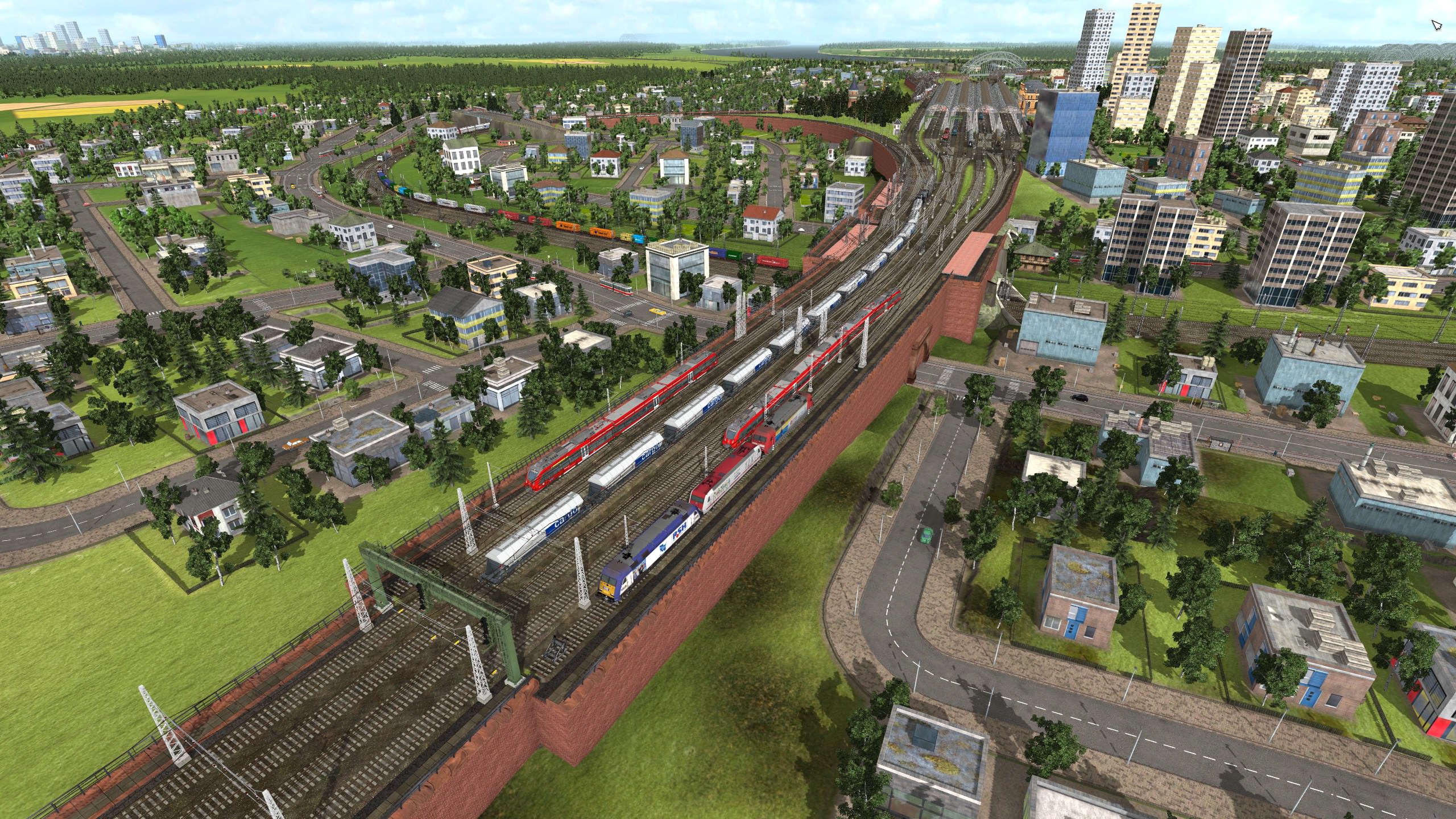 Letzte Karte in Train Fever? Größte Stadt auf dieser Map 3000 Einwohner.