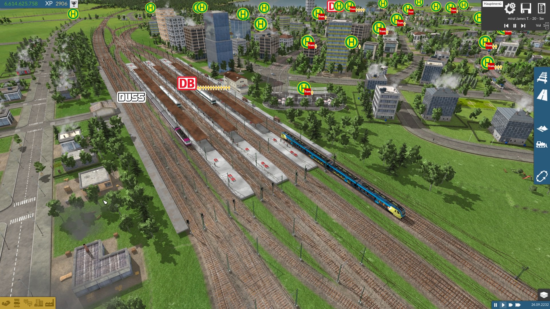 Zinnowitz HBF auf Usedom in meiner LetsPlay-Map