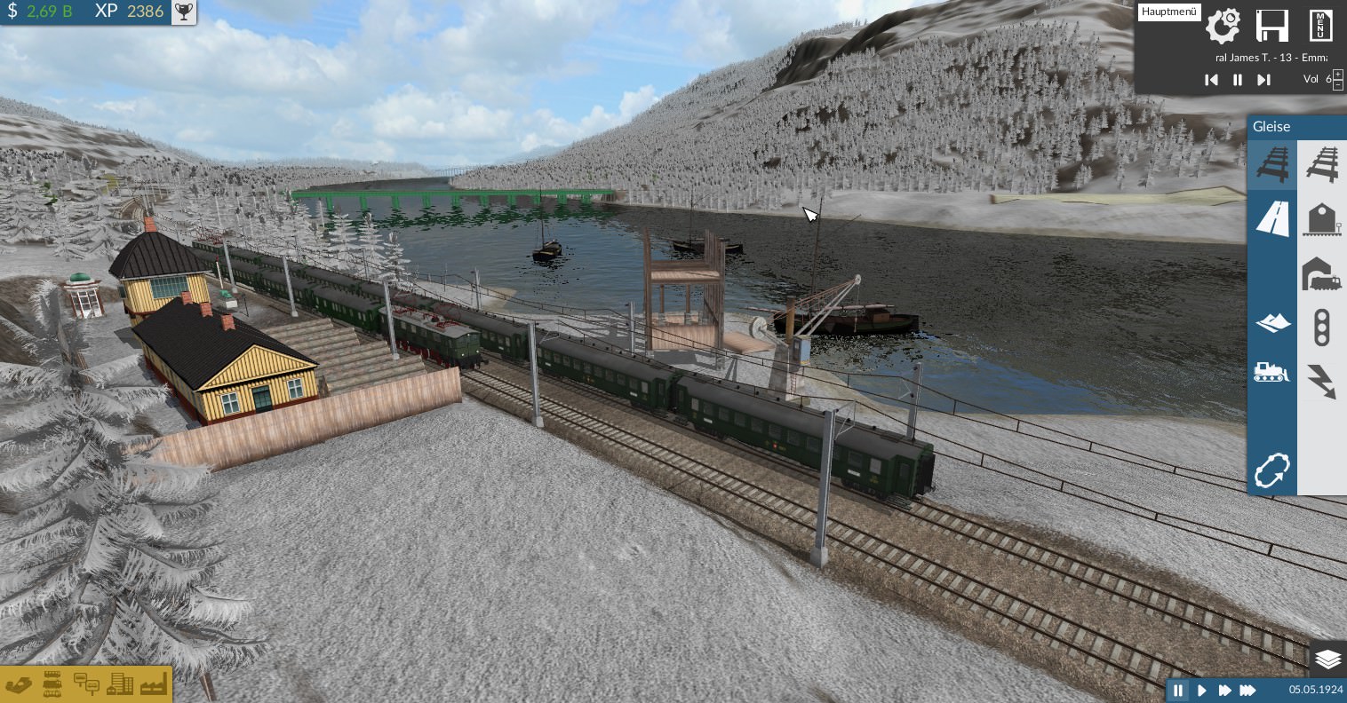 Baustelle am See