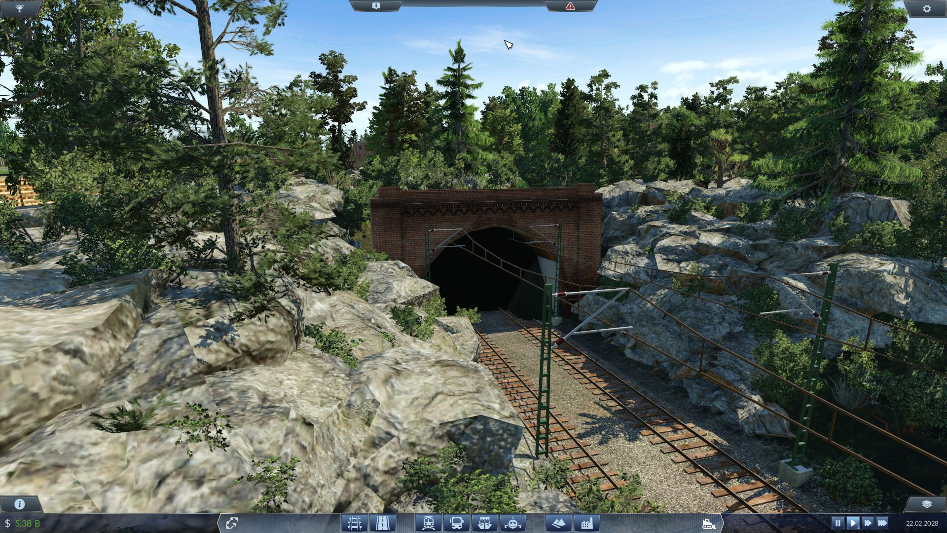 Und auch die Tunnel werden schön gebaut! :)