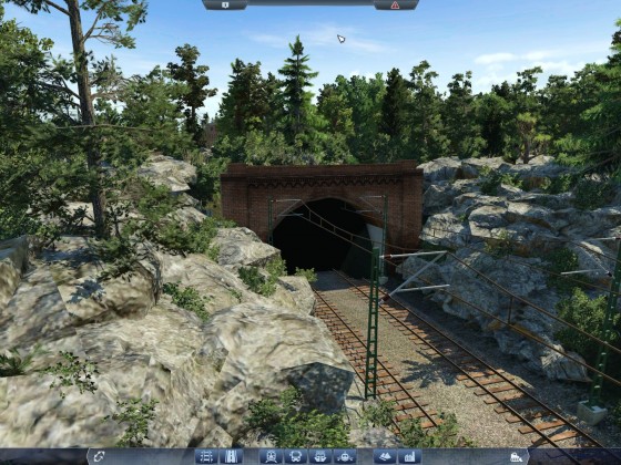 Und auch die Tunnel werden schön gebaut! :)