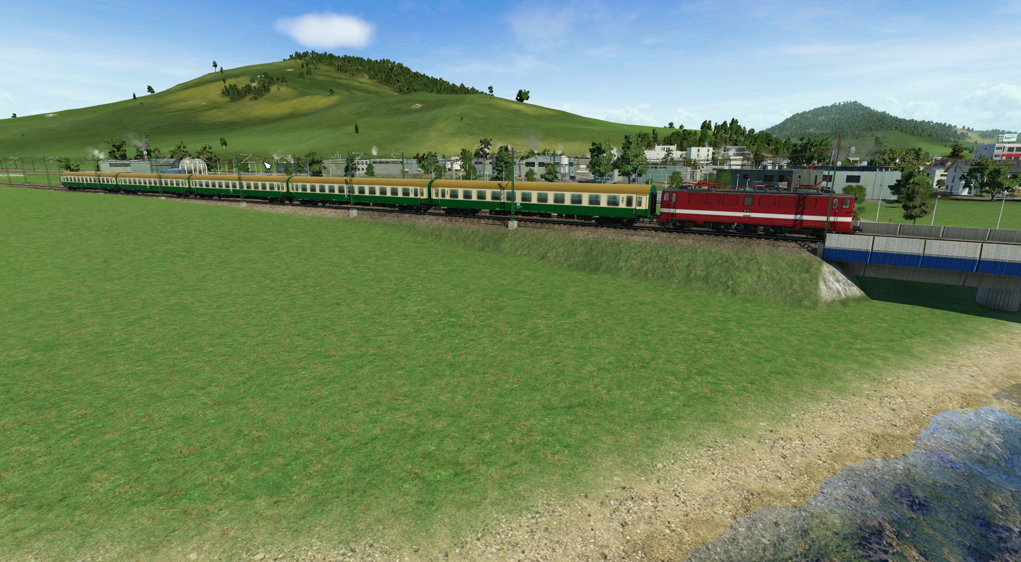 Schnellzug der DR 4