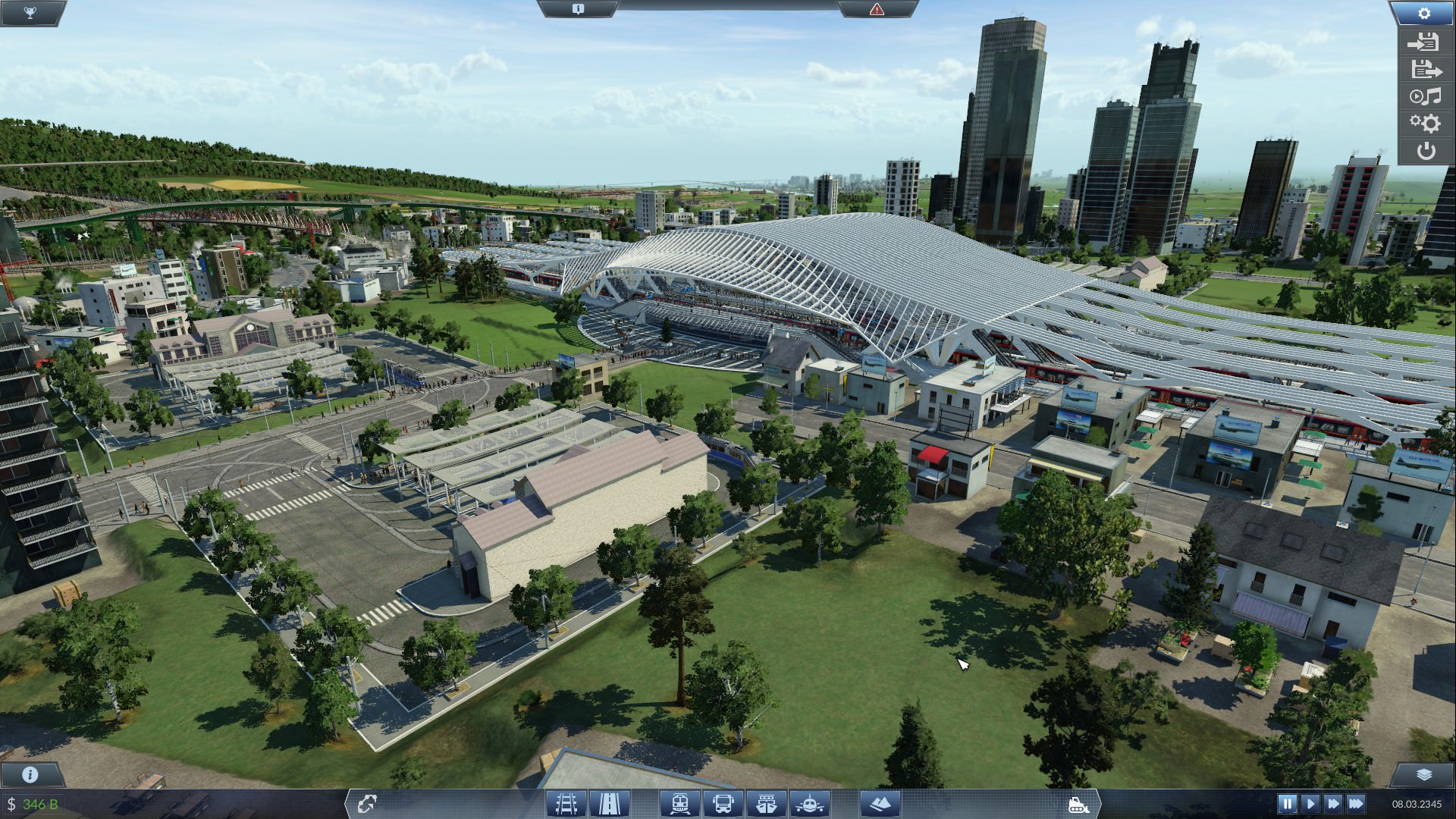 Der neue Bahnhof ist fertig 02